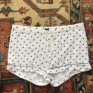 Jcrew Polka Dot Pajama Bottoms